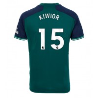 Arsenal Jakub Kiwior #15 Rezervni Dres 2023-24 Kratak Rukav